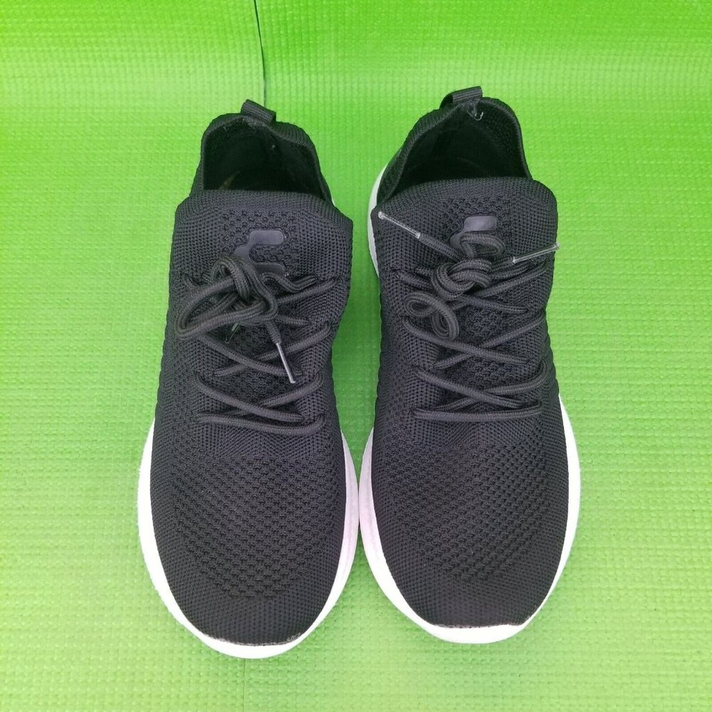 ✅ Womens 6 Charly Resolve Knit Running Shoes Athletic Sneakers Black Mesh - Picture 6 of 11